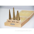 3pcs Drill Bint Titanium Nitanium Coated